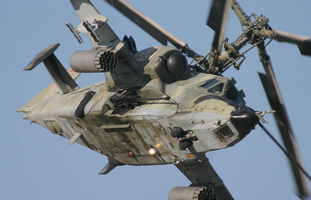 卡50共轴反桨武装直升机拿下3个世界第一设计怪异却性能强悍