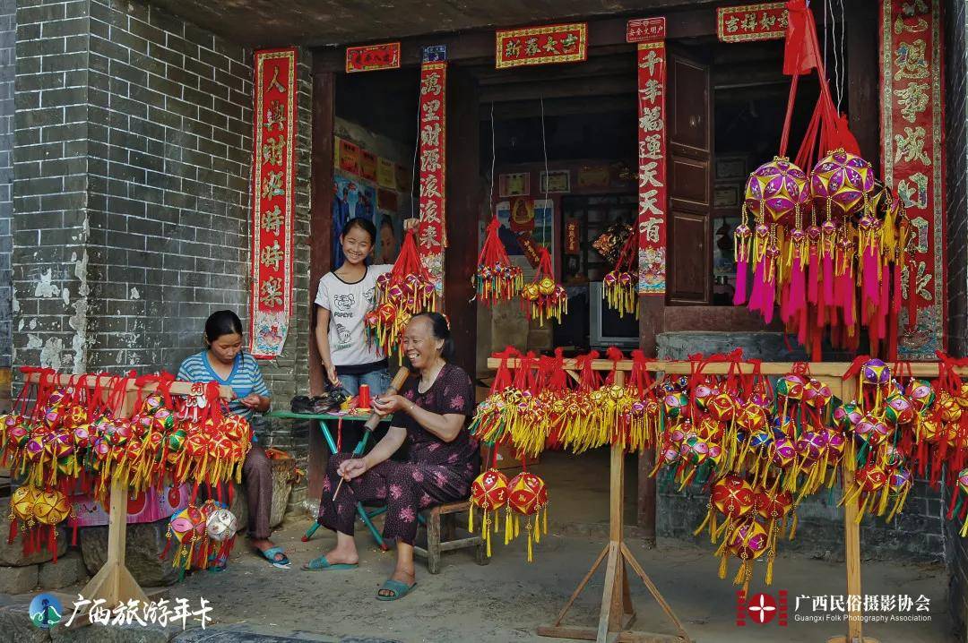 广西绣球文化历史图片