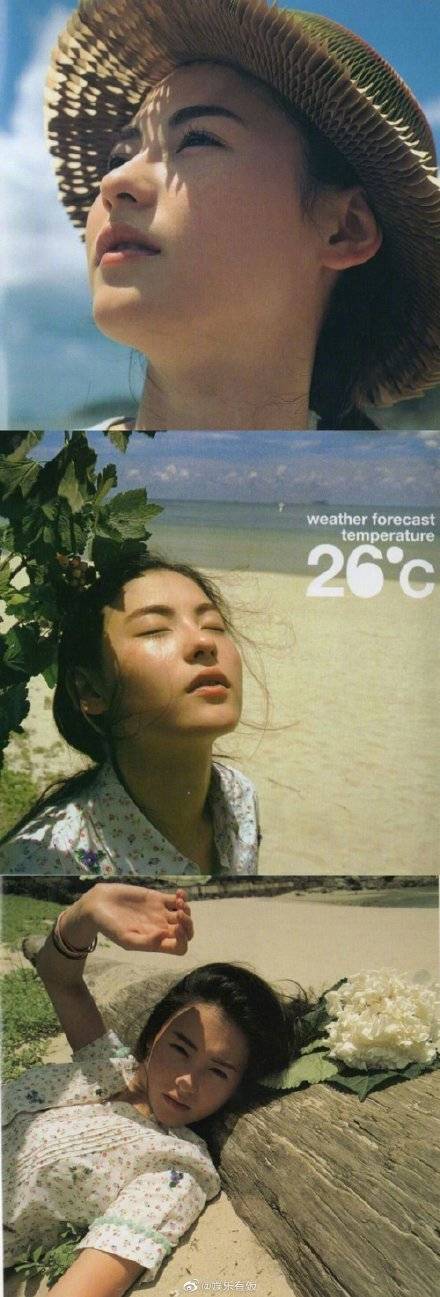 张柏芝再晒任何天气写真照重现22年前造型美貌依旧惹人羡