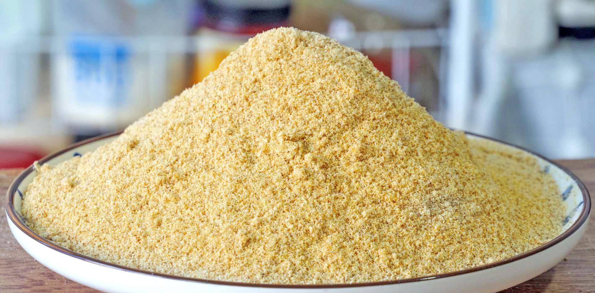 做完豆腐的豆渣不要扔,农村姑娘教你做一道美食,看完包你喜欢!_烤箱