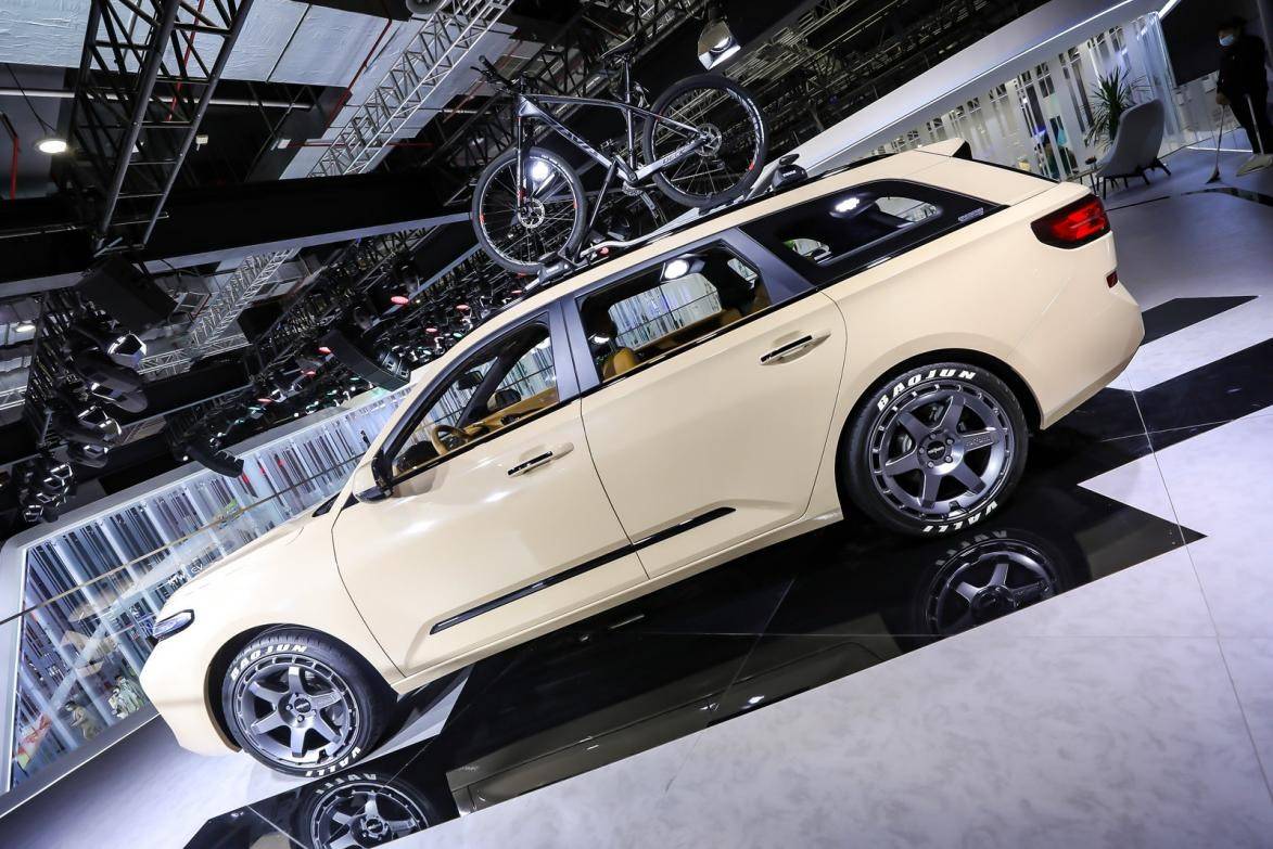 车内车外大平层还很适合改装新宝骏valli惊艳上海车展