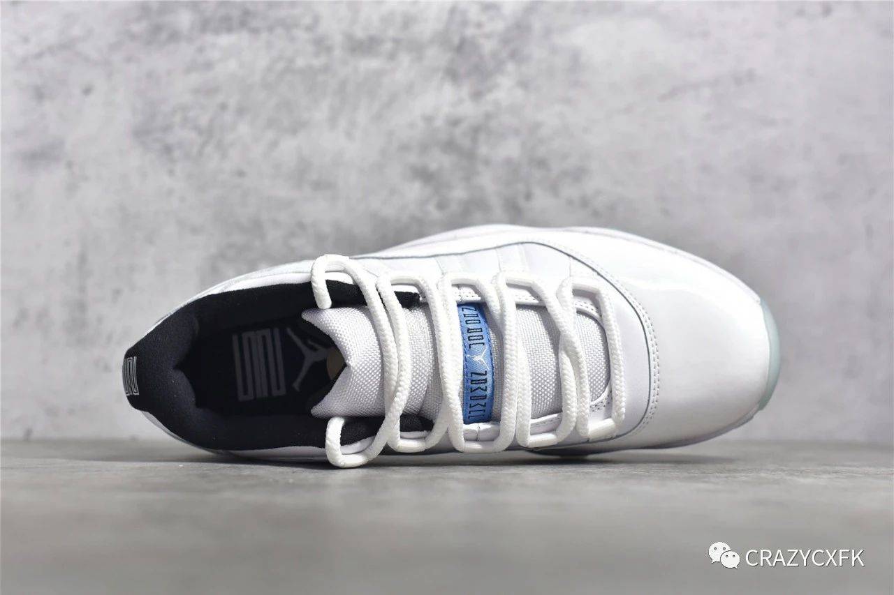 传奇蓝airjordan11lowlegendblue乔丹11代低帮球鞋开箱