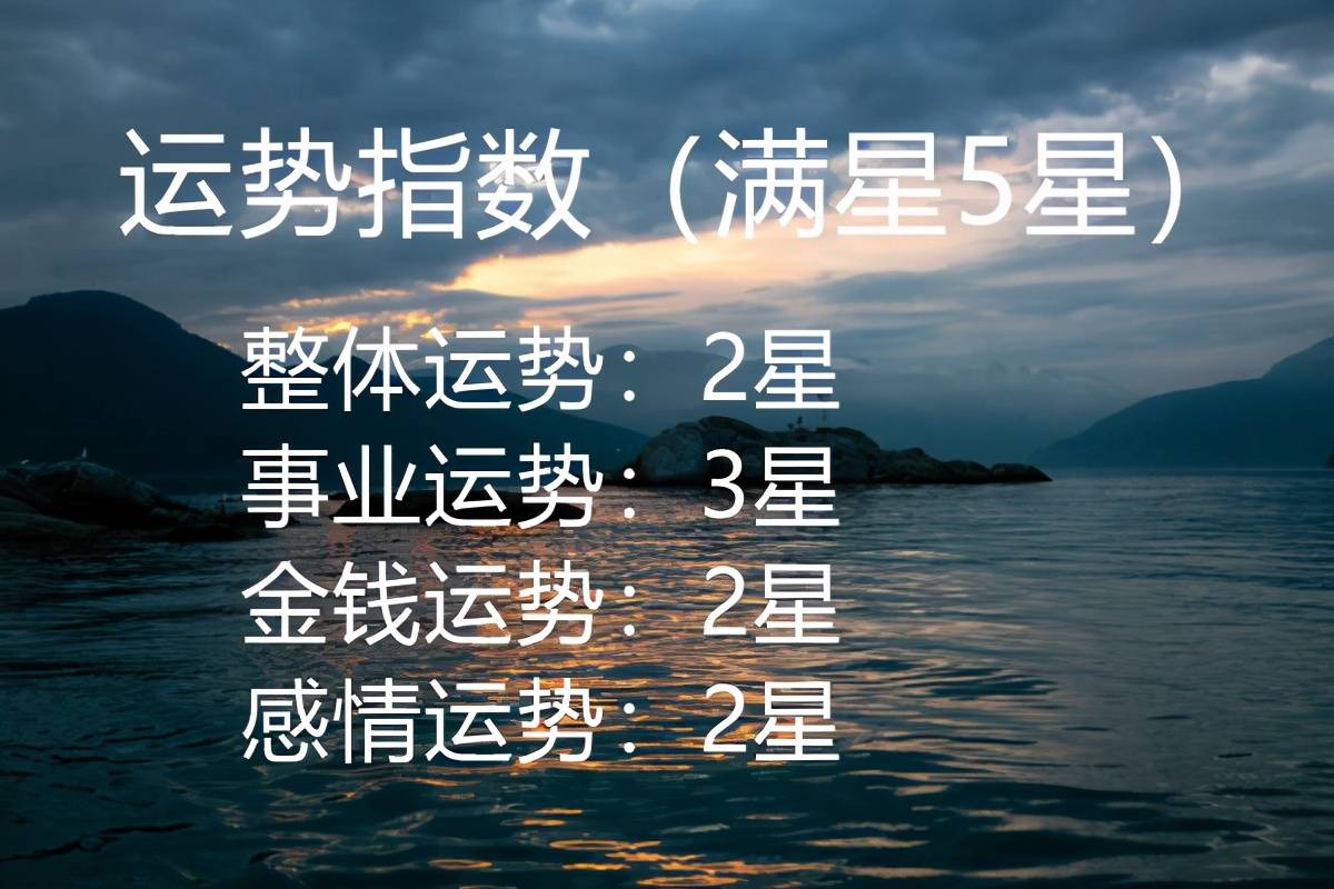 2021年4月23日十二星座各方面運勢指數以及詳情見解