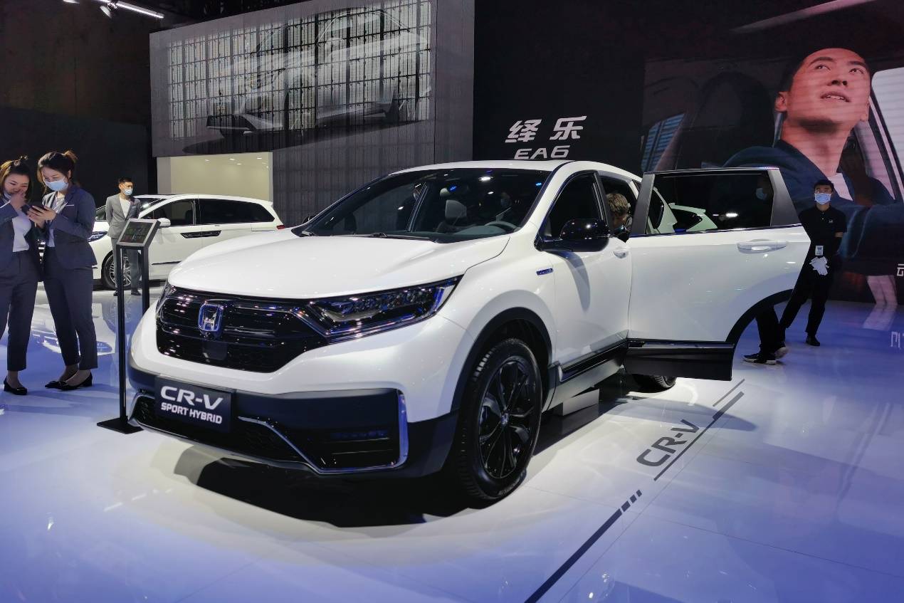 3l,东风本田cr-v插电混合版亮相上海车展