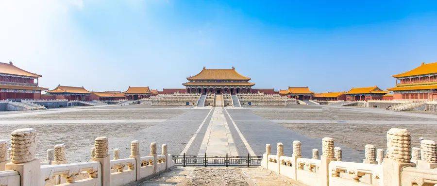 北京故宫太和殿广场,图源:摄图网.