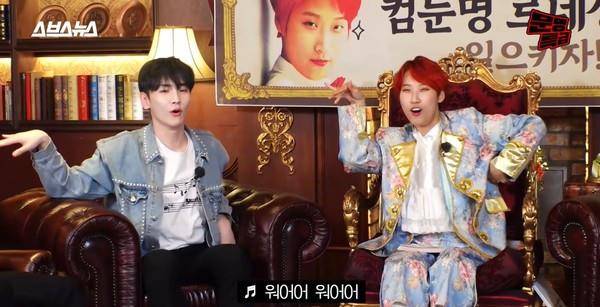 金基范跟女主持人一起疯起来了!崔珉豪:你们自己开节目好了