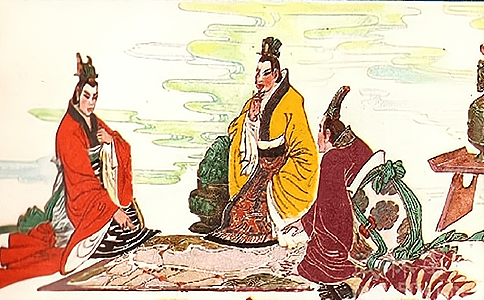 四卿中智瑶权力最大,执掌晋国国政,晋出公死后,他扶立晋哀公即位,晋国