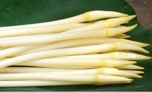 藕带也叫做藕心菜,是莲的幼嫩根状茎,夏季的雨后就可以采摘了,因为是