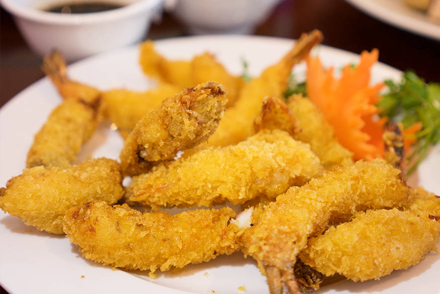 田坤道脆爽8分钟教会你做酥脆嫩滑的炸虾吃一口满嘴香