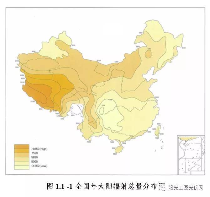 江南体育全国太阳能资源及开发量分析(图1)