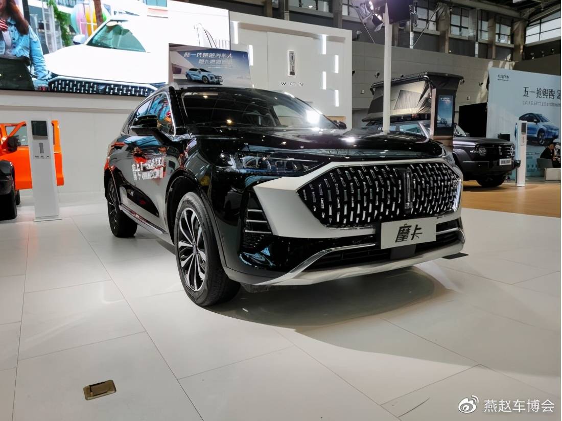 wey品牌全新旗舰车型摩卡首次亮相河北国际车展