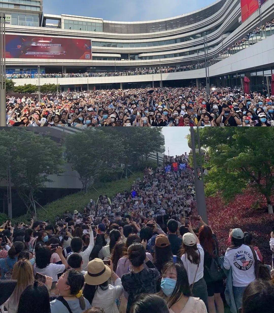 《山河令》演唱会火爆!场外围观粉丝人山人海,cp发糖营业成话题