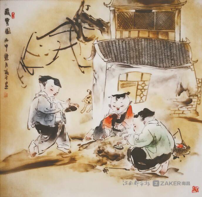 视频从画界老顽童到红色瓷画家彭树平与他的瓷画艺术
