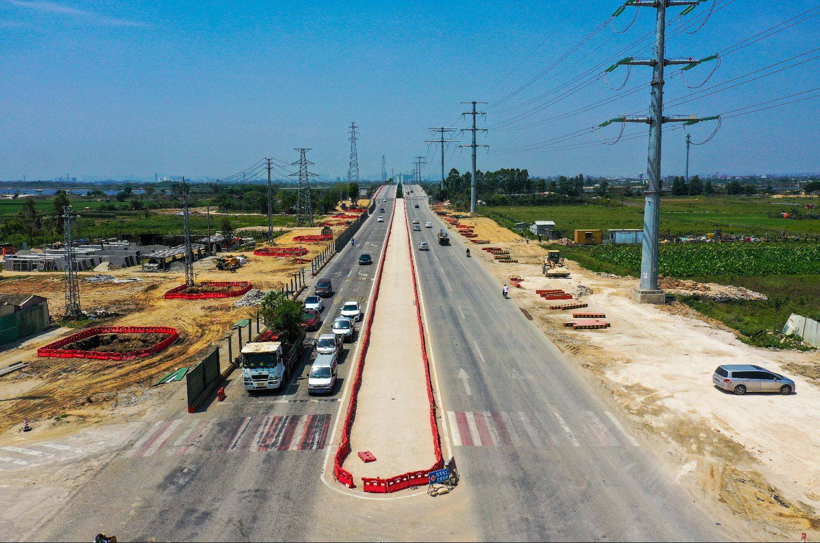 67升级为六车道还增设人行道金鸿公路澄海城区段计划10月完成市政化