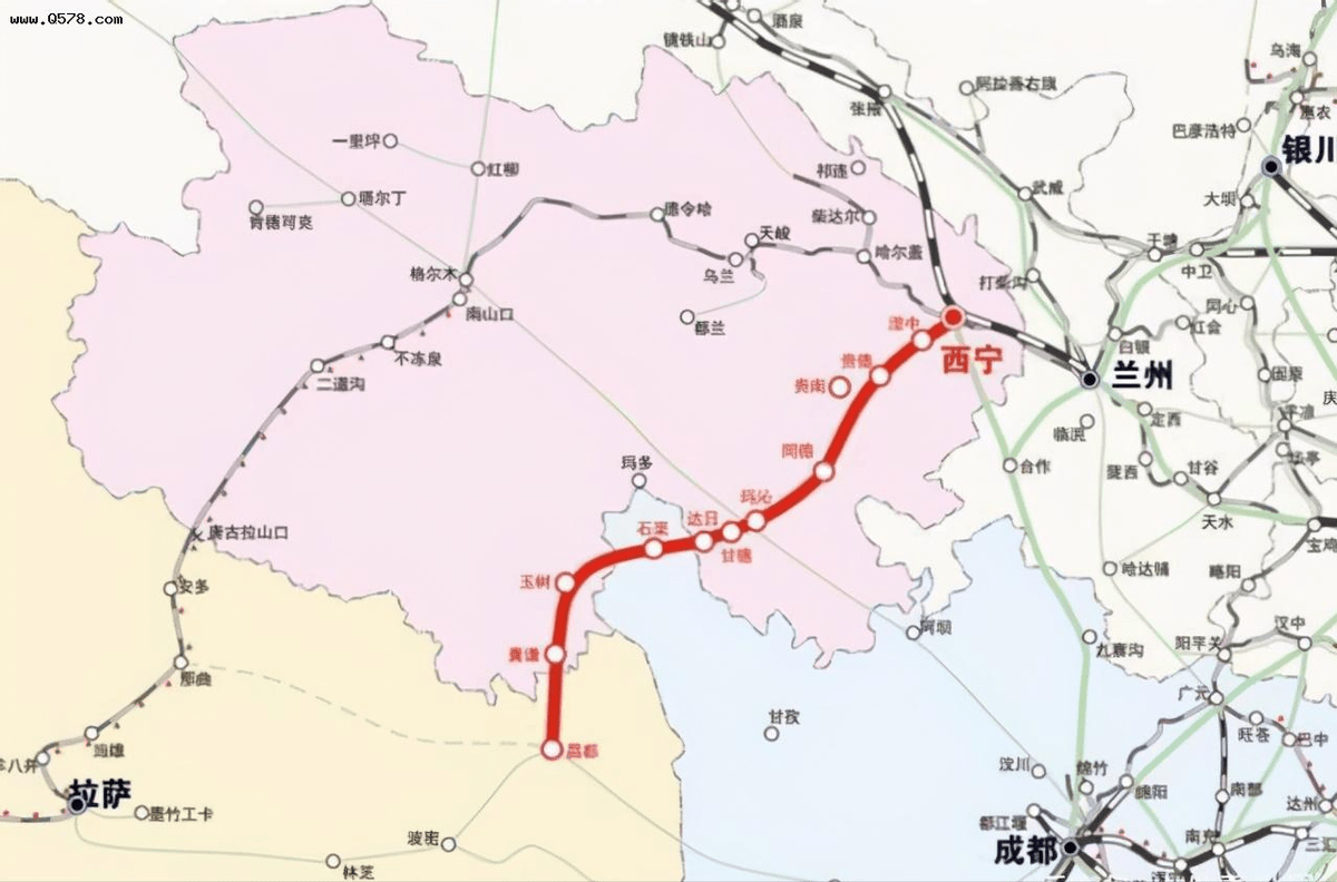原创青海将迎来一条新铁路覆盖整整四个州沿途风景美不胜收