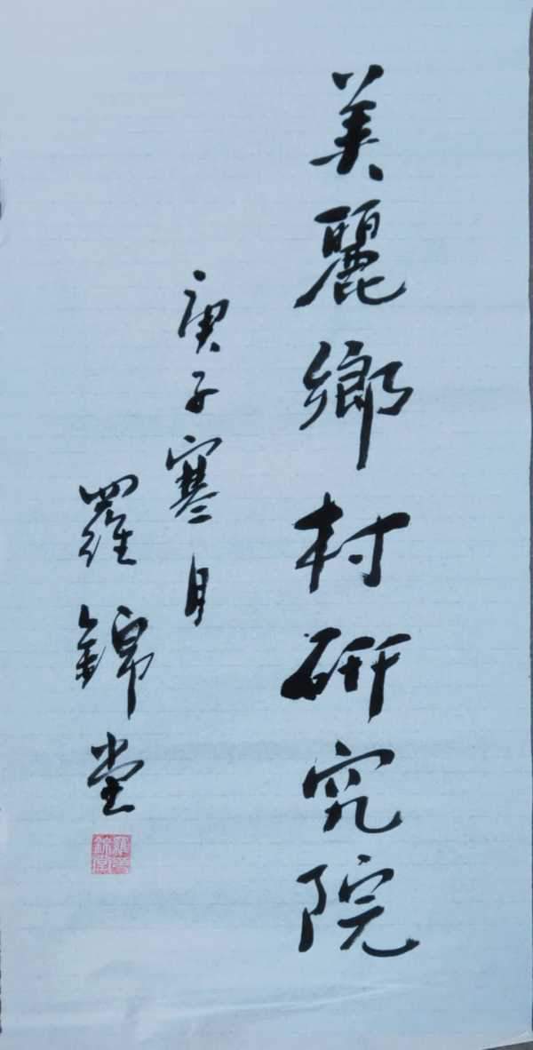 美丽乡村在终南山南五台镇留村成立