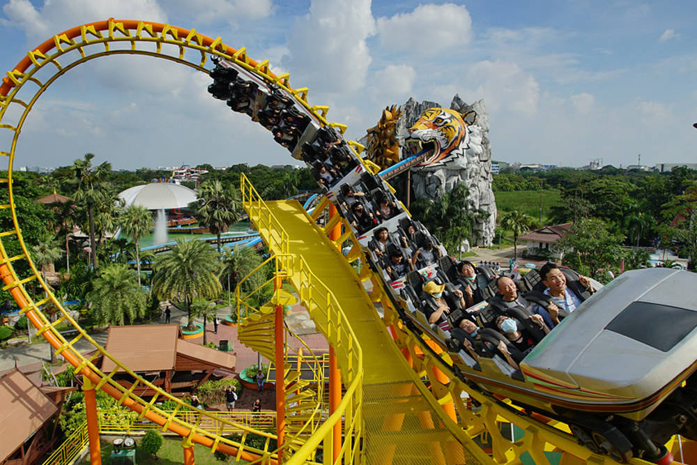 来曼谷暹罗水上乐园,感受泰国旅游清爽一夏