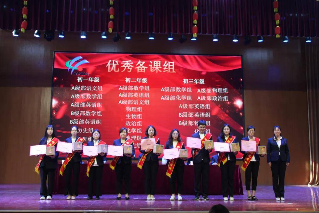 邯郸市翰光学校2020-2021学年第二学期期中教师表彰大会