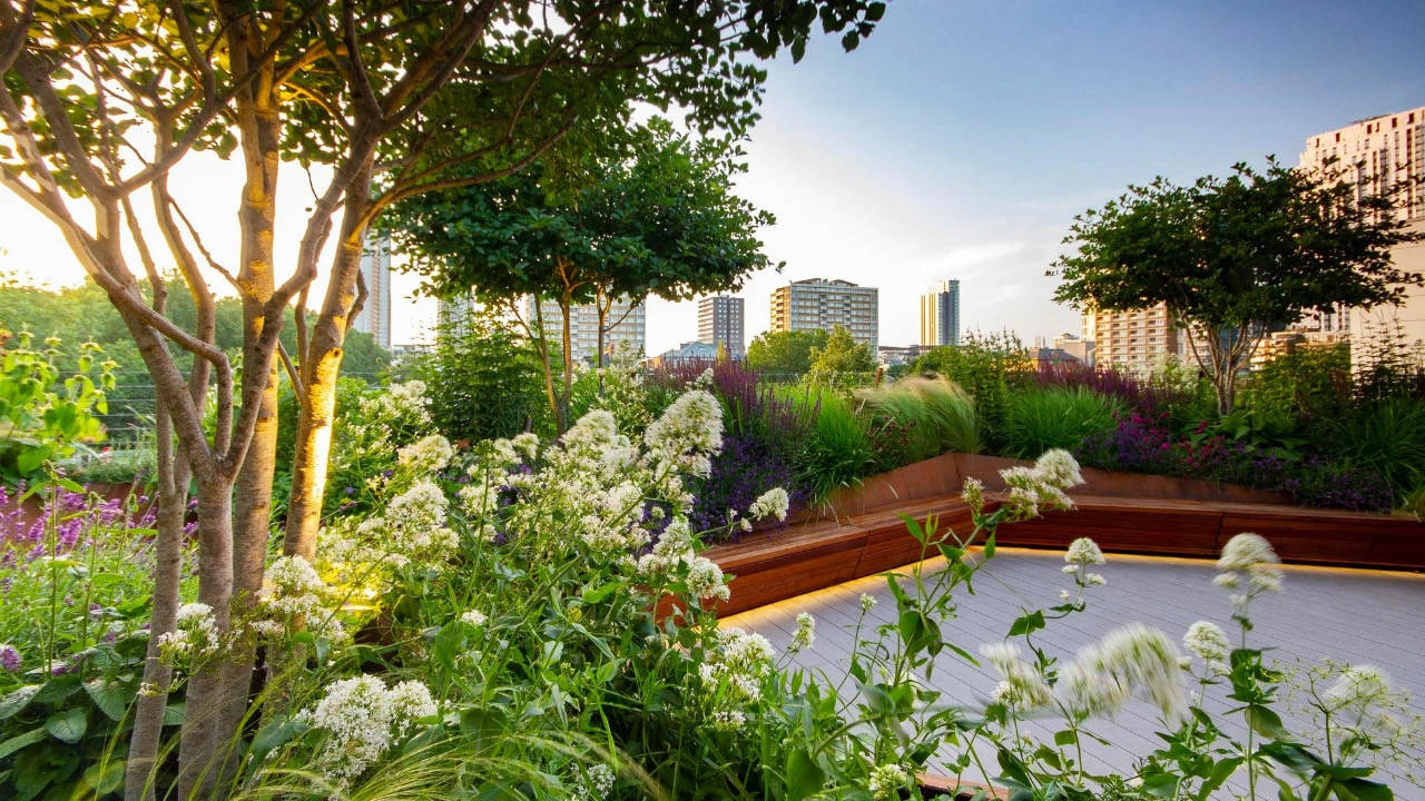 原创在屋顶建花园是怎样的神仙体验这屋顶花园的设计方法一看就会