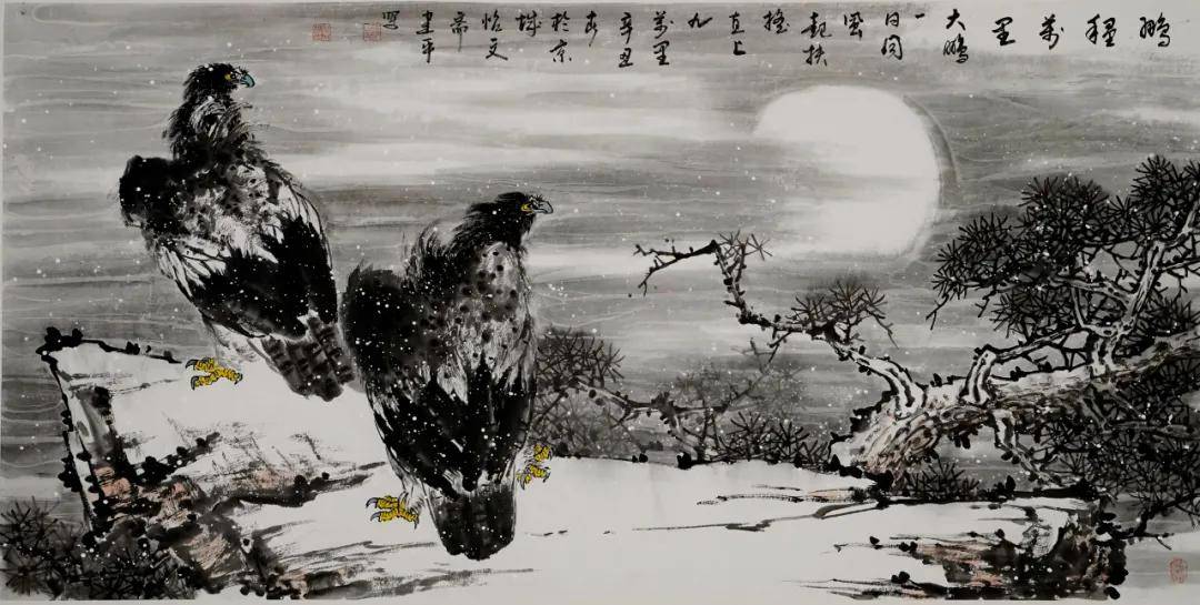 若您对陈建平的艺术作品感兴趣,欢迎搜索公众号"北京京海墨韵书画院"