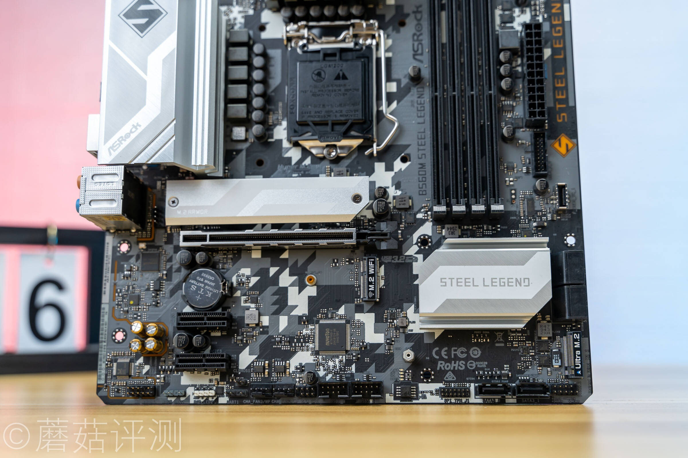 原创用料出色外观精致奈何负重前行华擎b560msteellegend钢铁传奇主板