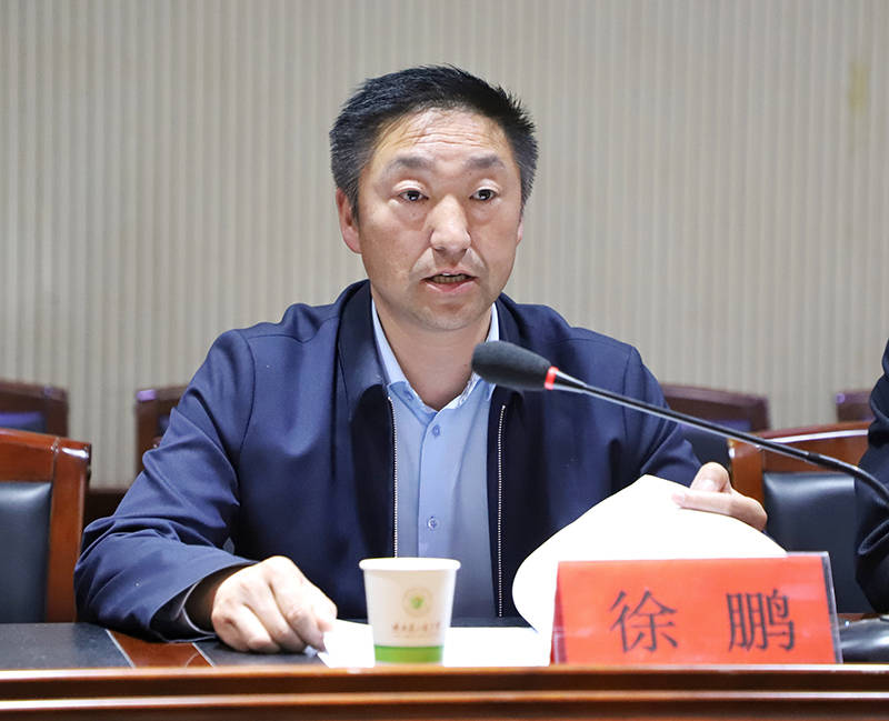 徐鹏对西北政法大学助力山阳脱贫攻坚工作的多年付出表示衷心感谢.