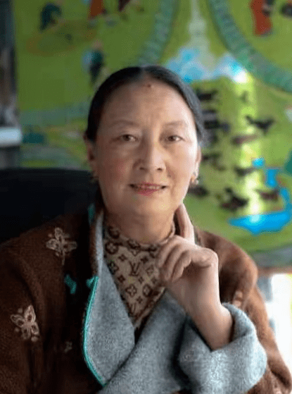 莲艺展览次仁卓玛舞舞舞