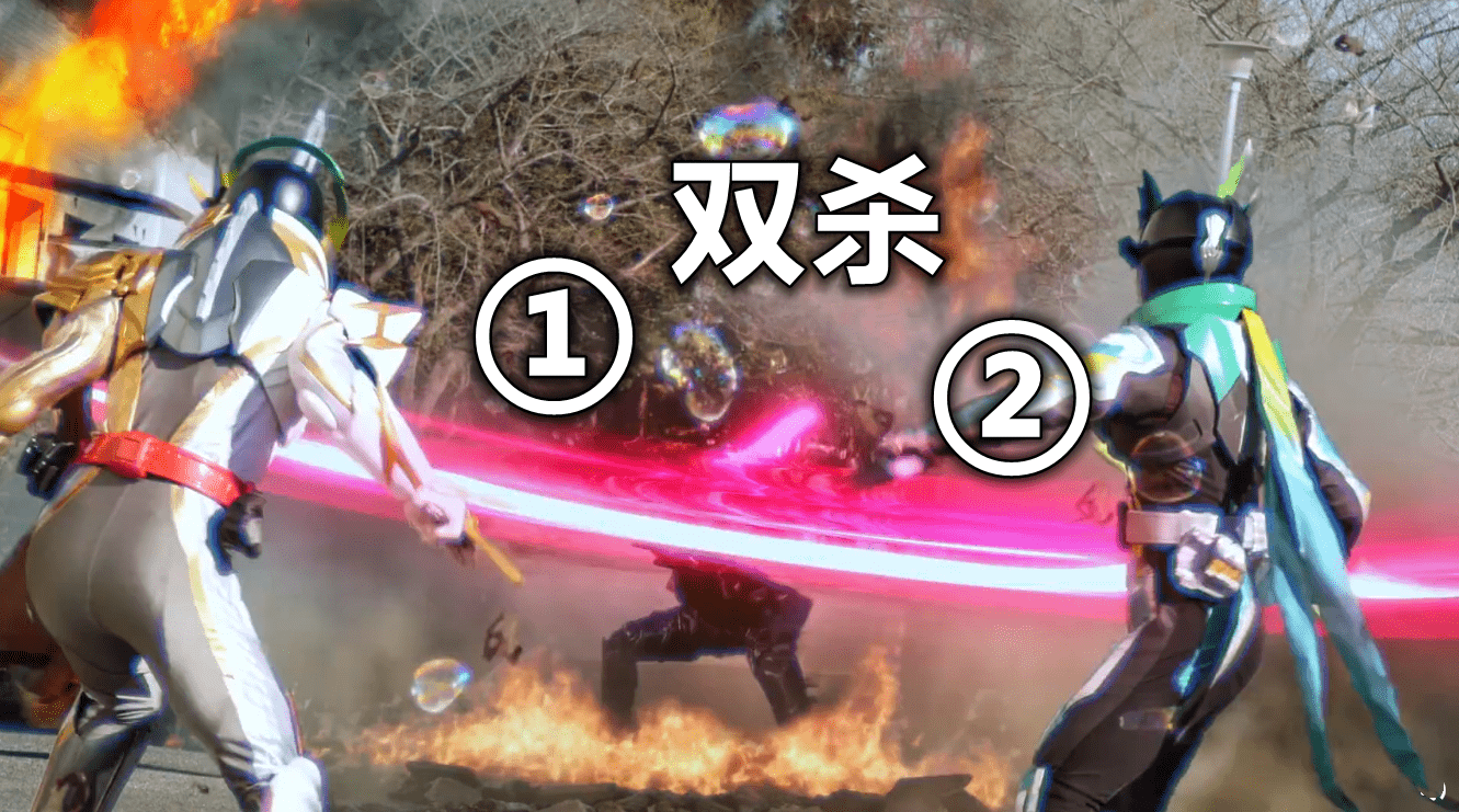 图片[5]-假面骑士圣刃前传，天灾实力揭晓，一刀秒掉两个骑士，这才叫Boss-魔性次元