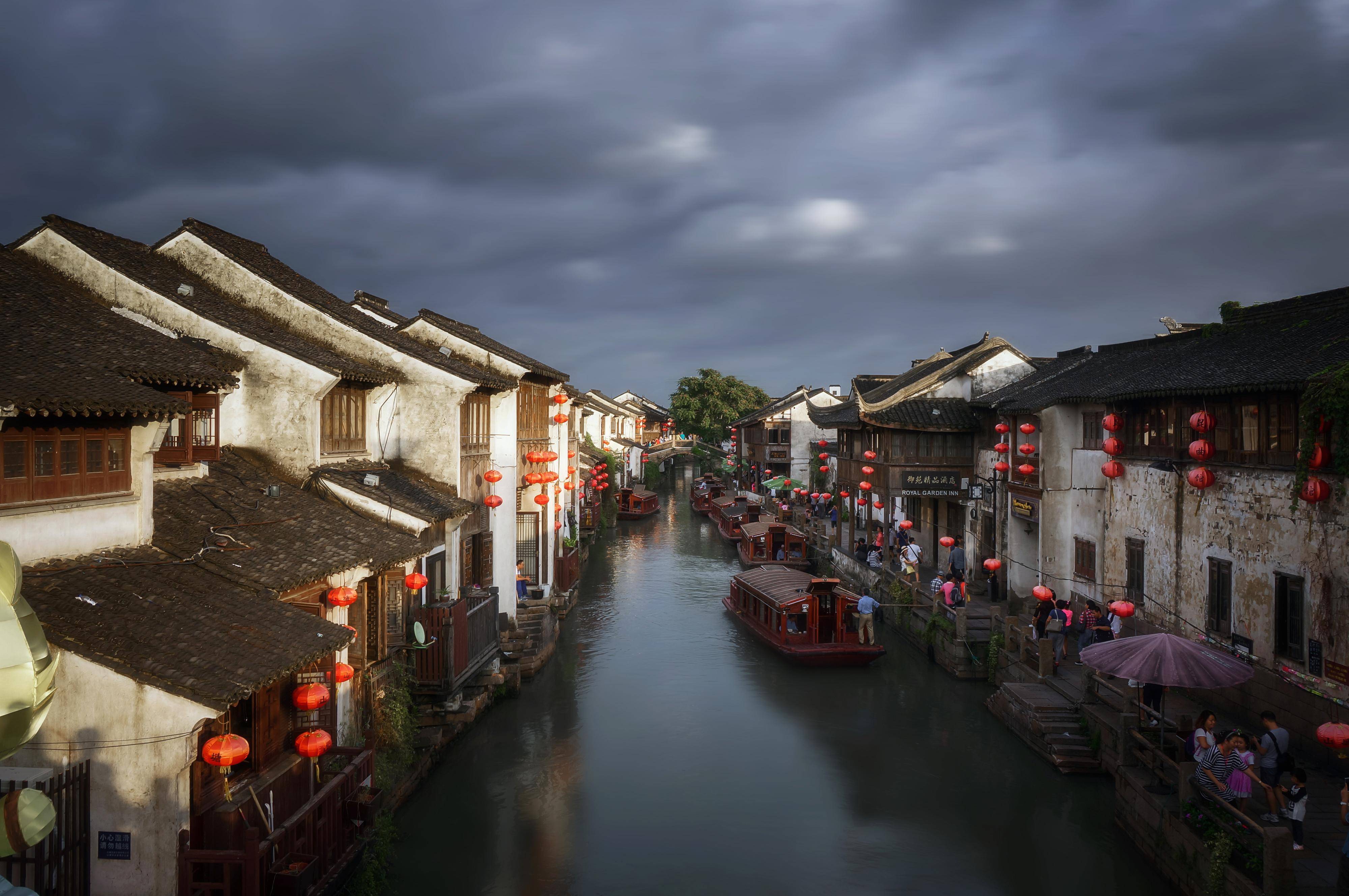 5月雨季,去蘇州古城賞江南煙雨!天清,水澹,霧纏綿