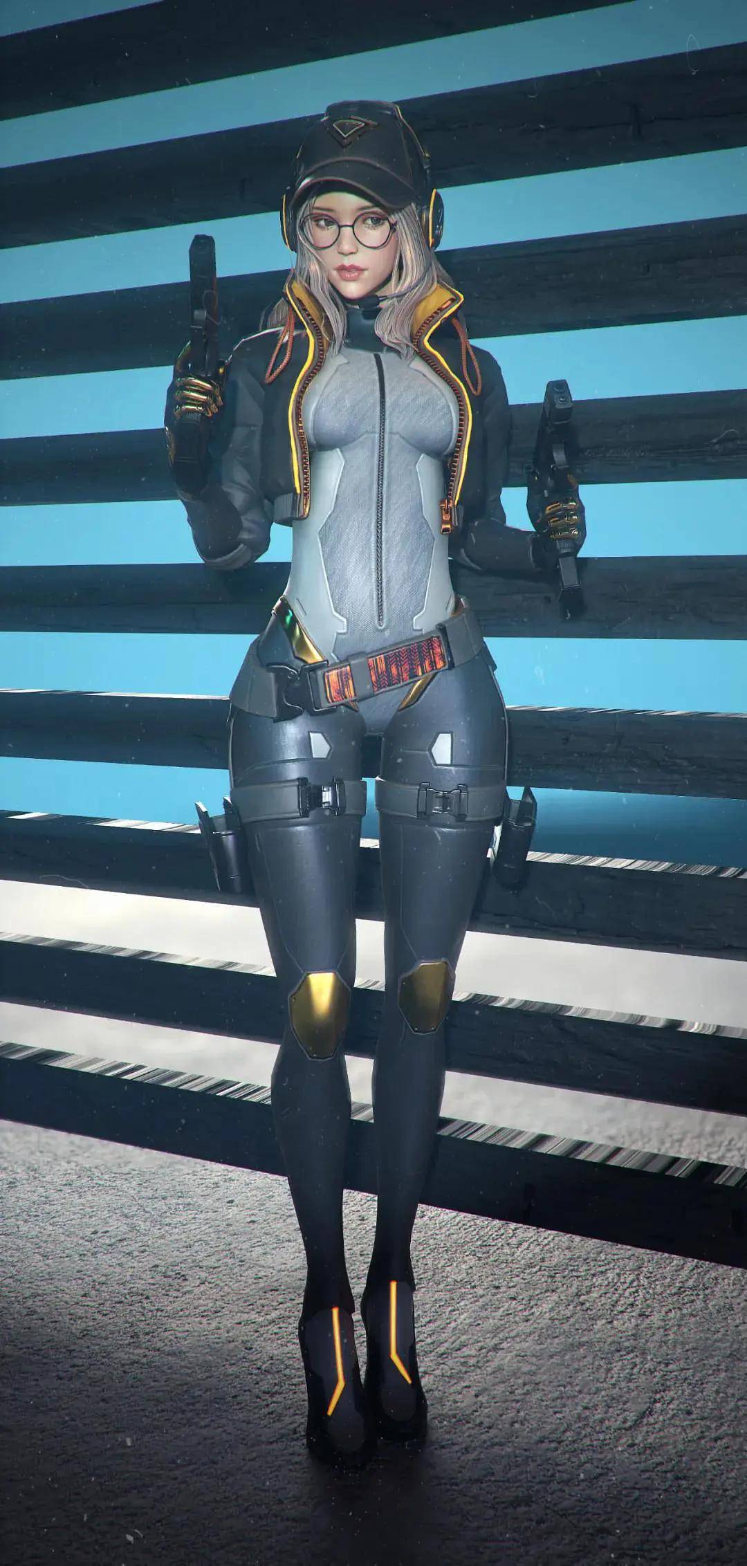 混合风格御姐来袭,为你驱散假期综合症!