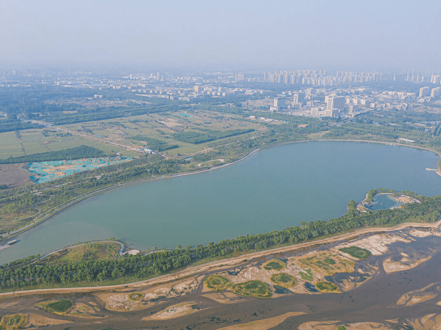 郑州象湖湿地公园 环境优美水质清透