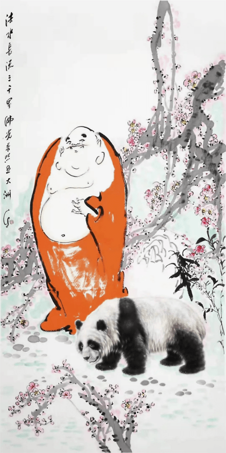 创立了"一笔禅画弥勒佛",其主要传承星云大师的"一笔禅字"心法,在全球