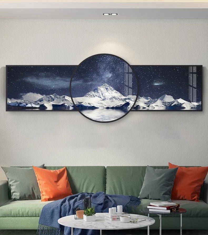 背景墙装饰画创业,晶瓷画技术加盟,妙彩金饰画设备加盟