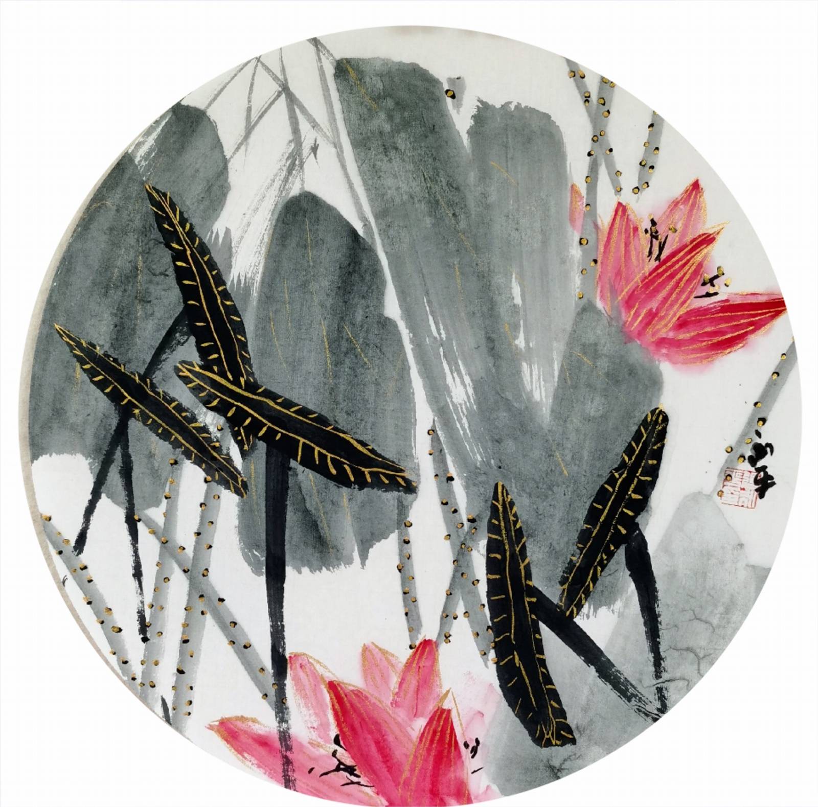 人民美术家红彩绽放著名画家张永平