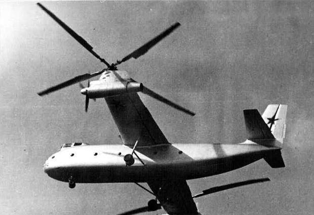 鱼鹰斯基,苏联时代惊艳之作,未能服役的卡-22复合旋翼直升机_进行