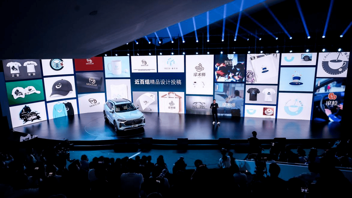 wey品牌以"摩力觉醒 焕然新生"为主题,在北京举办了wey摩卡上市发布会