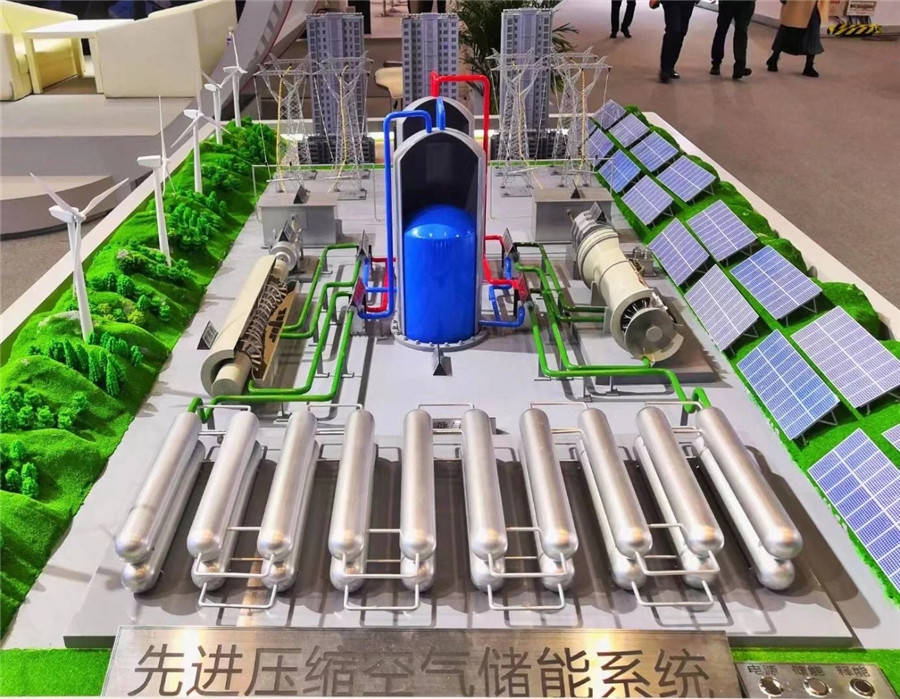 先进压缩空气储能铣统展示