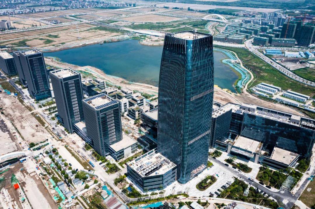 大江东智慧谷整体预计今年8月底竣工
