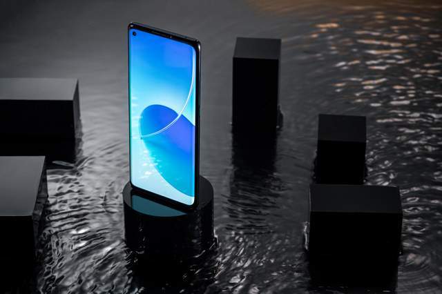 首发ai焕采美妆oppo全新高颜值大杯手机reno6pro夜海图赏