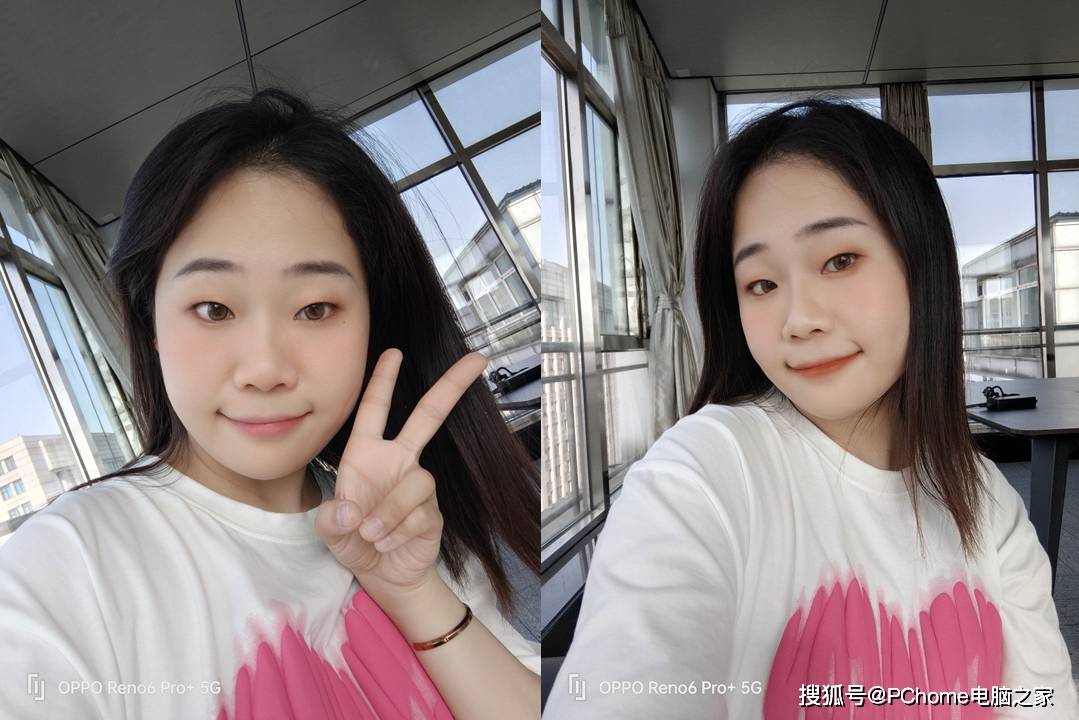 光斑|OPPO Reno6 Pro+人像视频体验：素颜不愿自拍？用AI焕采美妆