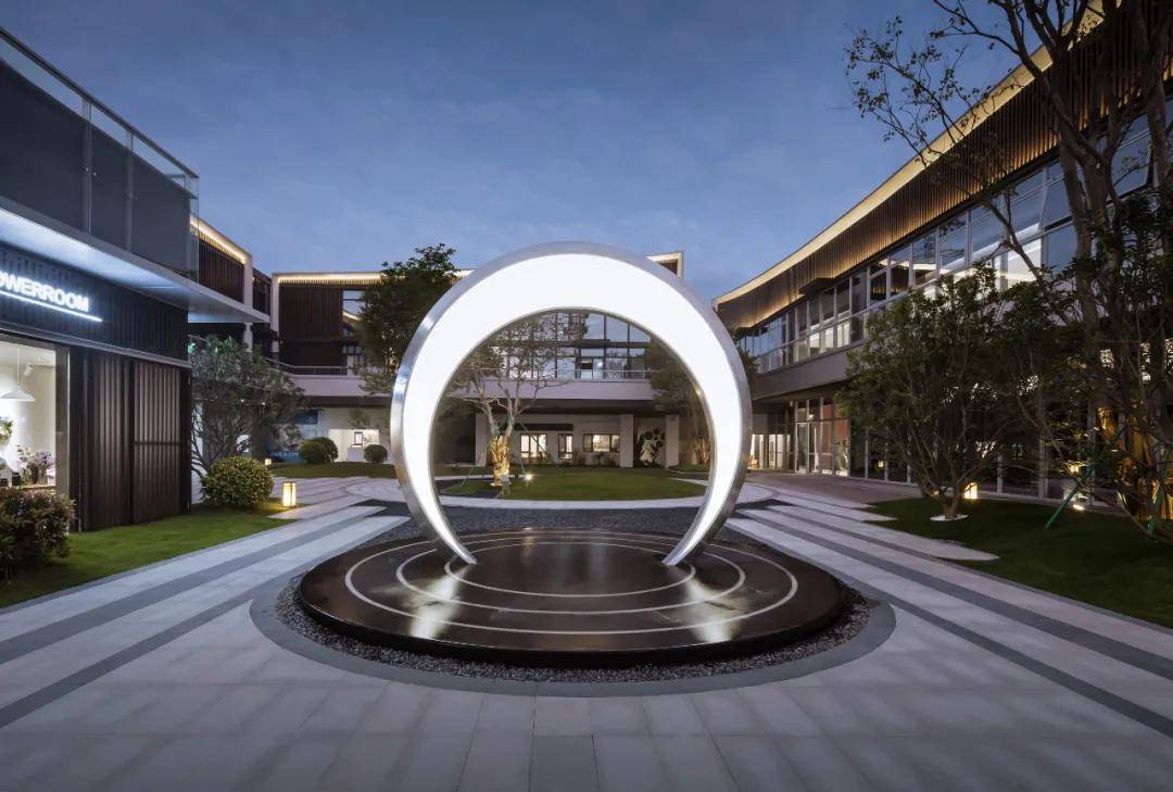 美华建筑设计现代建筑景观示范区设计手法