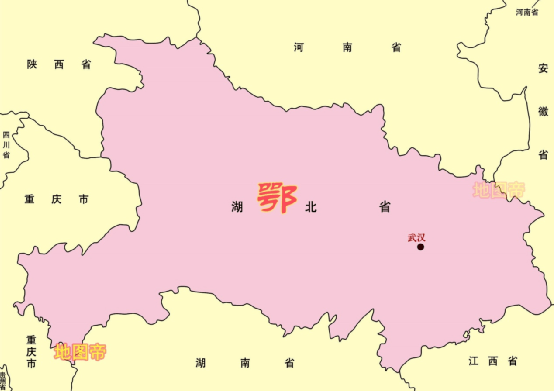 湖北为何简称鄂,而不是楚?