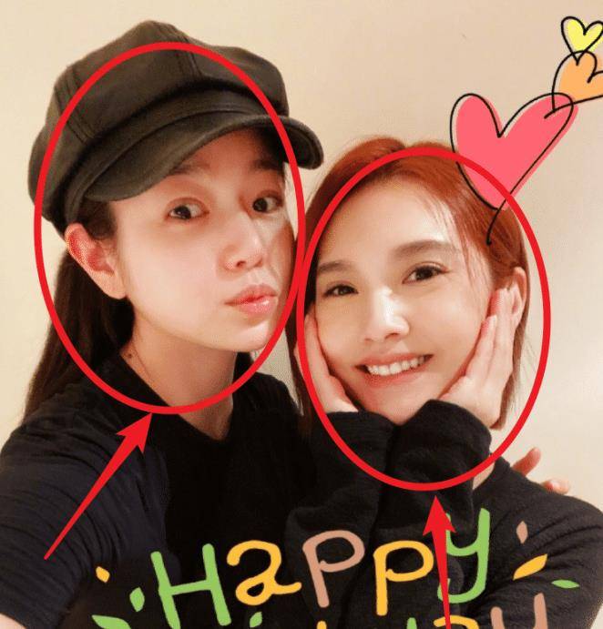 杨丞琳为38岁陈妍希庆生两人亲密贴脸素颜皮肤状态成了焦点