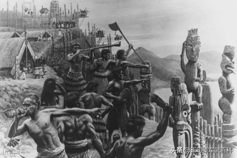 野蛮的凶物 大洋洲毛利人简单粗暴的原始武器 巴图