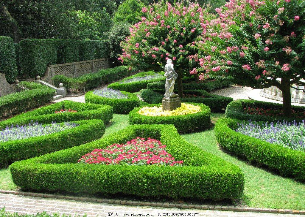 庭院植物搭配之歐式庭院_園林