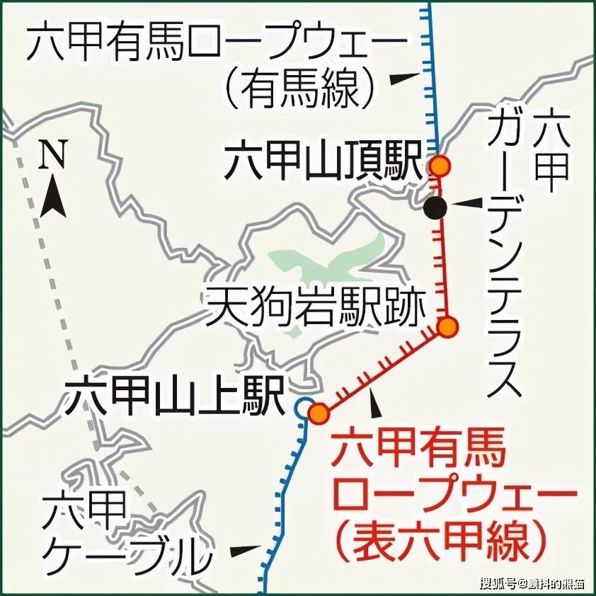 日本六甲山上被遗弃的缆车有着无法撤去的理由 支柱