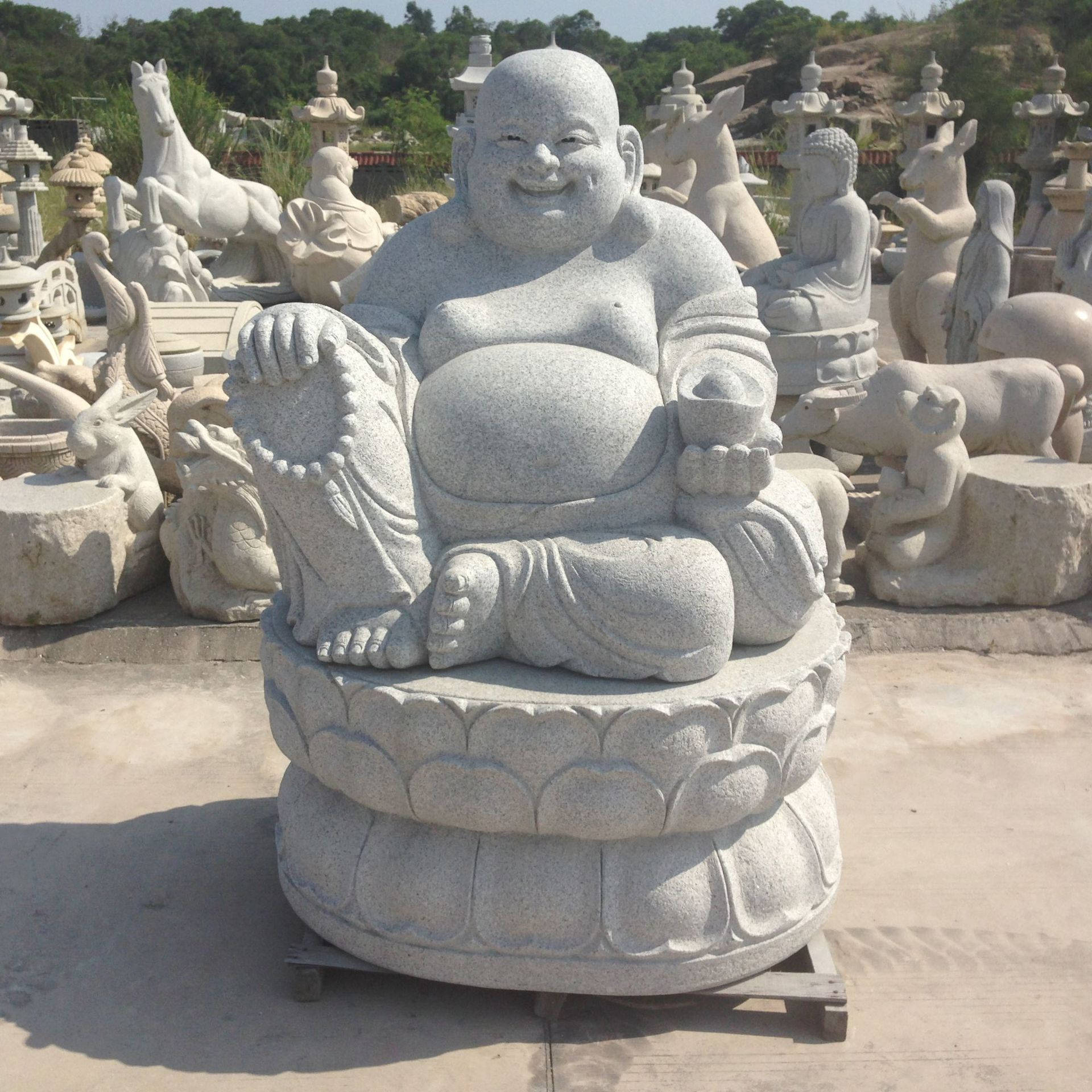 弥勒佛石雕道场在哪里