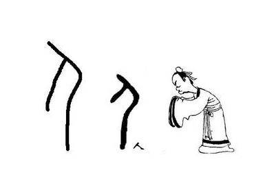 人的象形字 来自搜狐网