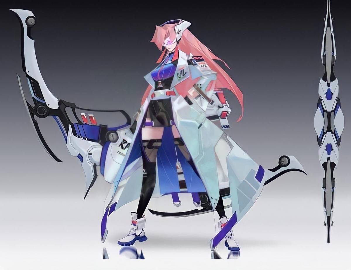 原创伽罗kpl天狼皮肤曝光透明护目镜超帅大乔白鹤梁女神揭开面纱