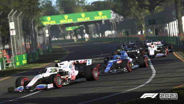 截图|竞速游戏《F1 2021》首批截图公布 身临其境的飙车享受